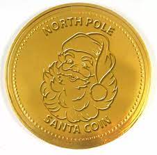 Bonds Giant Gold Santa Coin 50g
