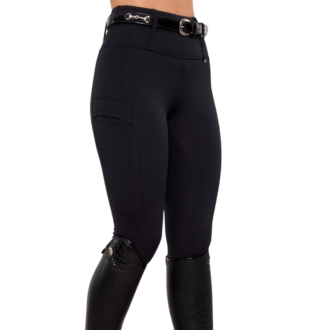 Horzehoods All Black Luxe ContraFlex Leggings