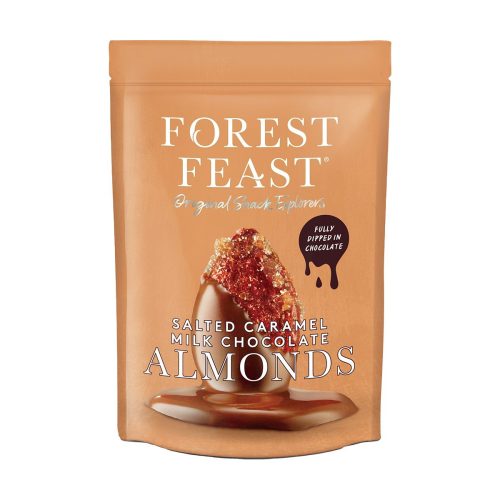 Forest Feast Salted Caramel Milk Chocolate Almonds - 120g