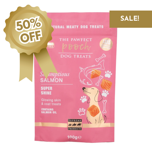 WS: Supreme Products Pawfect Pooch Super Shine Glowing Coat Treats - 100g